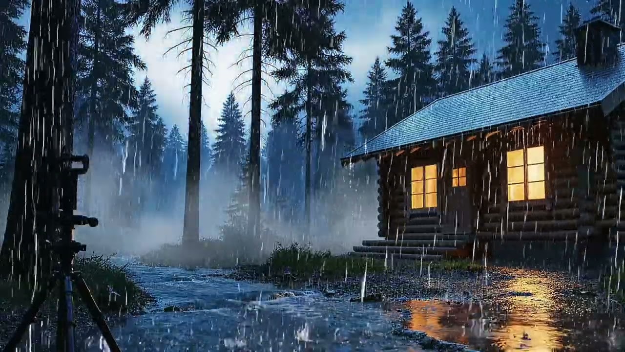 Rain Sounds for Sleeping Instantly 🌧️ | Deep Sleep in 5 Minutes