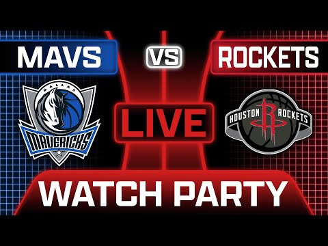 Mavericks Vs Rockets Live Watch Party With Slightly Biased 
