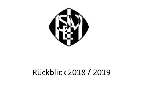 Rückblick SVE 2018/2019