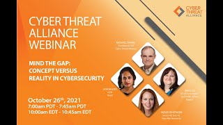 CTA Webinar Mind the Gap   Concept vs Reality in Cybersecurity