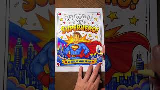 🦸‍♂️ Every Angle Tells the Story! | Superhero Coloring Transformation #Shorts