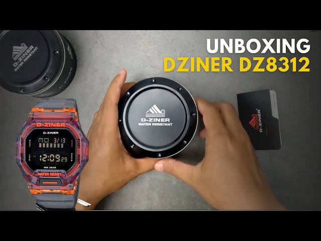 Unboxing Dan Review Jam Tangan D Ziner DZ 8312 Original YouTube