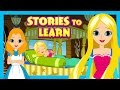 Stories To Learn For Kids || English Learning Stories - Tia and Tofu Stories