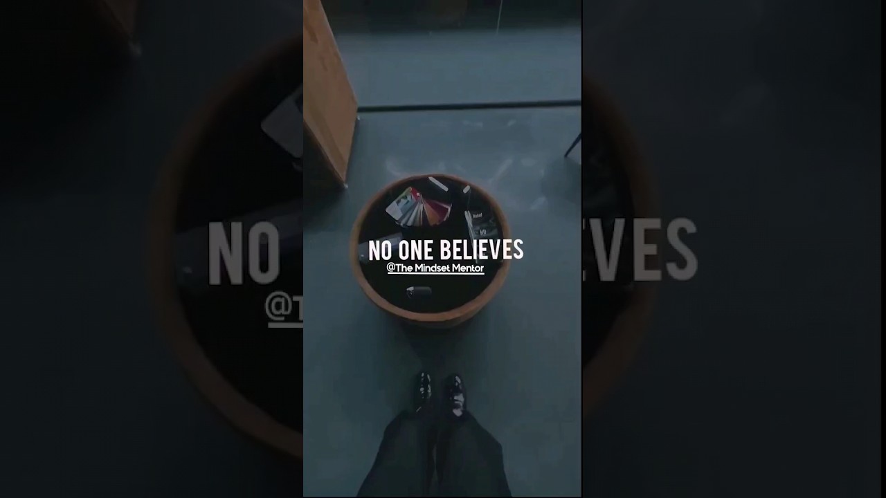 You Will Succeed Alone!! 