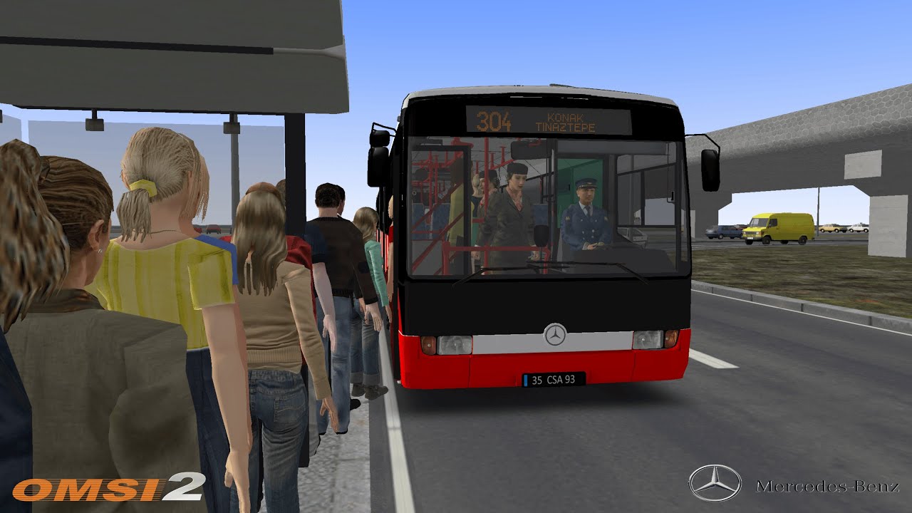 Omsi 2 - İzmir Tınaztepe Map - 304 Konak - Tınaztepe Hattı!!