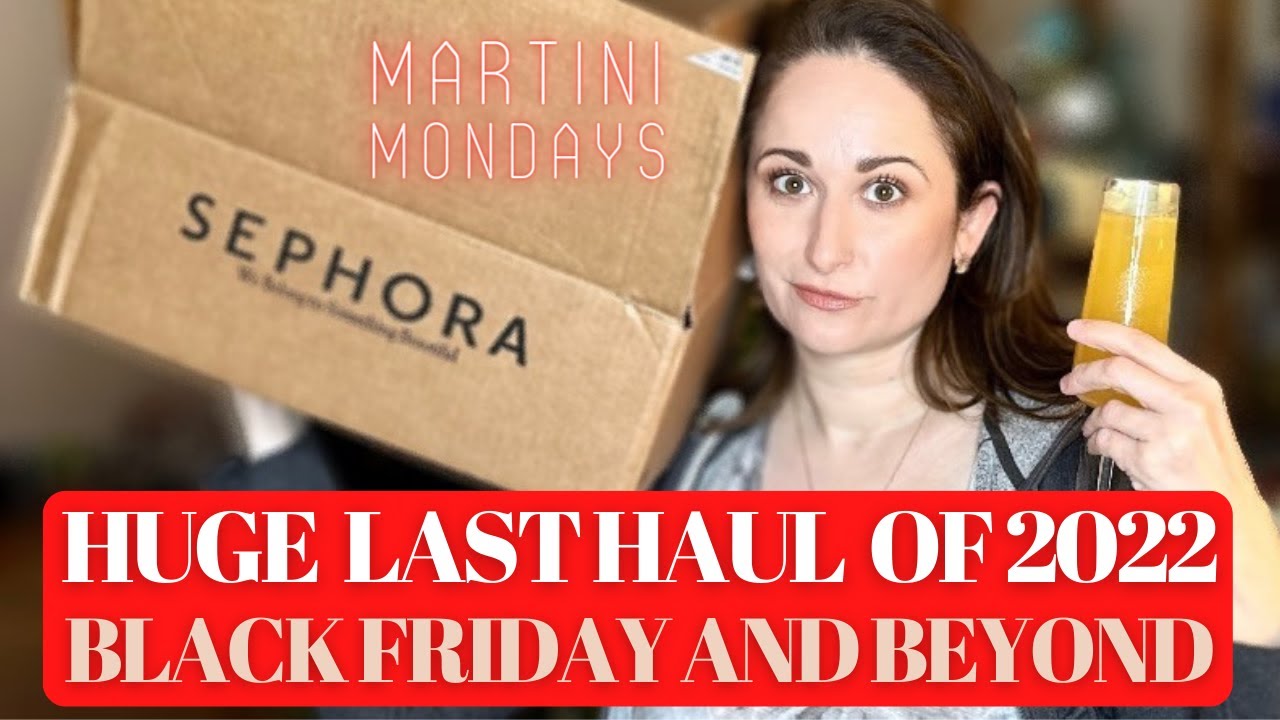 HUGE COLLECTIVE HOLIDAY HAUL | Everything I bought in November & December | MARTINI MONDAY #7