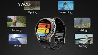Forge Ahead With Kospet Tank T3 The Ultimate Rugged Smartwatch.