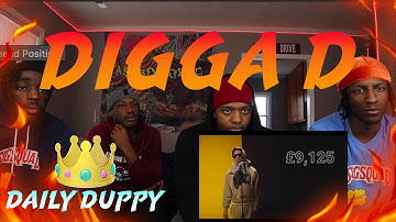 AMERICANS REACT| Digga D - Daily Duppy | GRM Daily