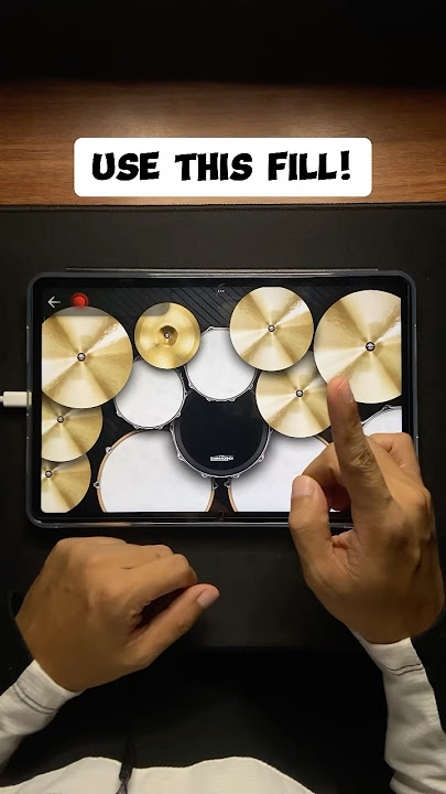VERY BASIC fill in 10 SECONDS #drums #realdrum