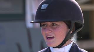 Winner Interview with Sophia Mitchell at the 2019 Capital Challenge Horse Show