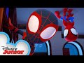 Superhero Hiccups | Marvel's Spidey and His Amazing Friends | @Marvel HQ @Disney Junior