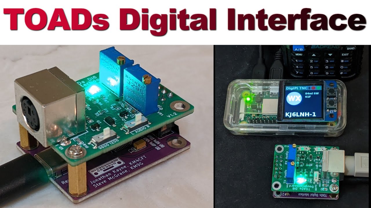 EASY Packet Radio Interface from KM9G! SMS/Email/BBS/Network - YouTube