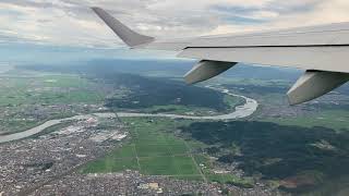 仙台空港離陸