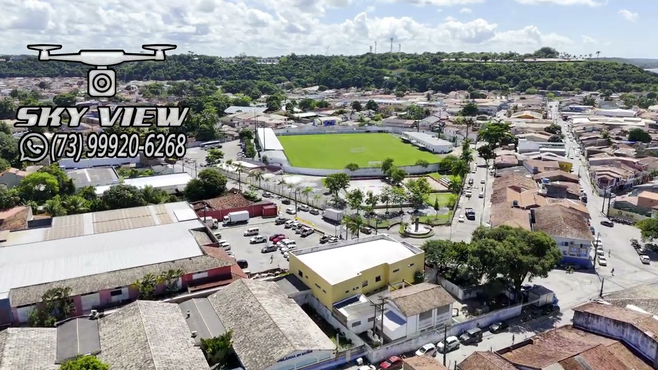 Centro de Porto Seguro Bahia Visto por Cima!
