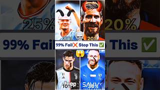 😱 99% Fail 🤯 #messi #viral #shorts #edit #impossible #fail messi #haaland