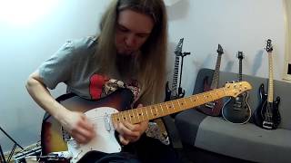 Graham Central Station - POW! Piano solo guitar cover by Hubert Więcek