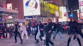 BINI 'No Fear' Busking @ Times Square, NYC [221120]