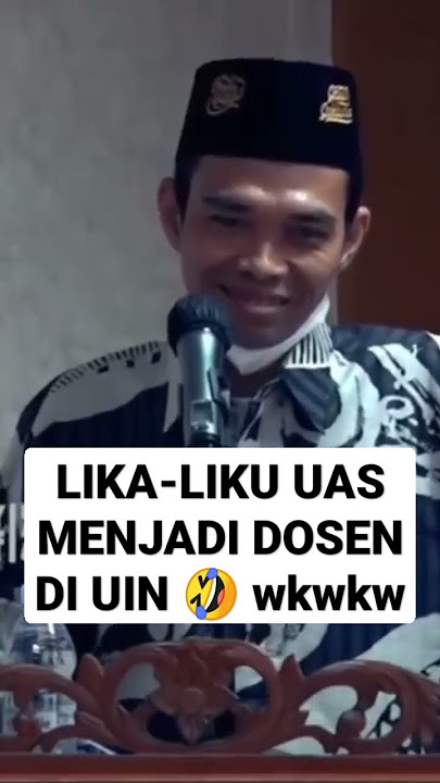 LUCU!! #31 🤣🤣 Ceramah Lucu UAS Ustadz Abdul Somad (DailyMoslem) #shorts #ytshorts #uas #uah #uom