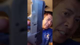 Taurus G2C take your finger of the trigger when engaging the safety switch..