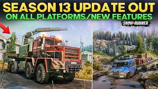 New Huge Season 13 Update Out in SnowRunner Everything You Need to Know