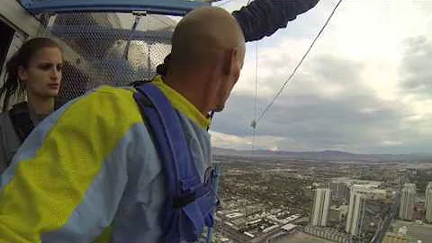 Jumping from the Stratosphere Tower in Vegas - Aug 2013