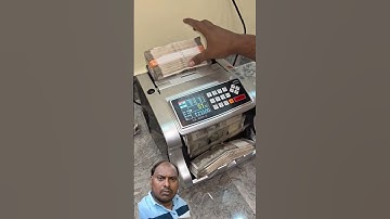 Machine Cash counting machine with fake note detector ✨💵💰 #shorts #ytshorts