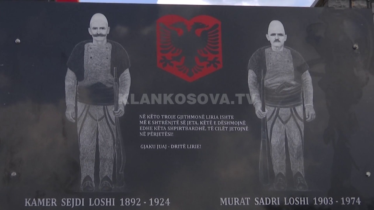 Zbulohet lapidari kushtuar Kamer e Murat Loshit - 14.07.2018 - Klan Kosova