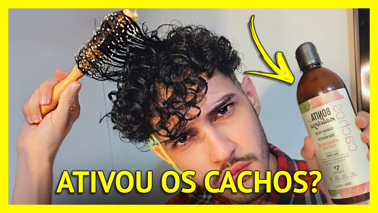 ativador de cachos masculino