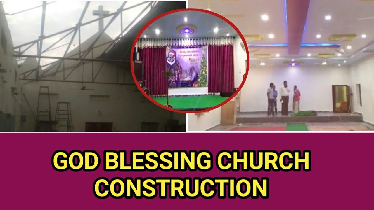 God Blessing Church Construction Video Nizamabad GBC YouTube