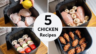 Download Lagu 5 EENVOUDIGE Airfryerrecepten voor beginners | Kip-ideeën die je moet proberen! MP3