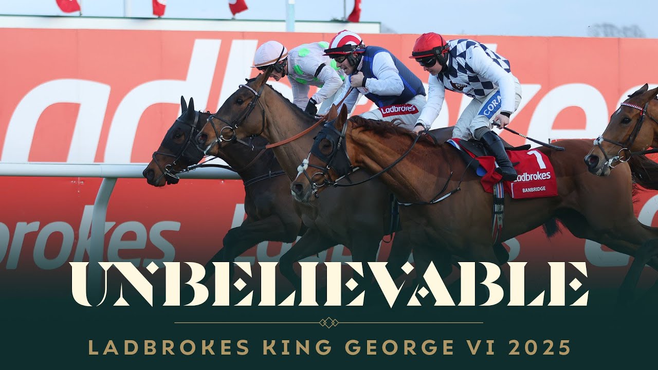 СЕНСАЦИОННАЯ СКАЧКА! «Человек-музыкальный автомат» побеждает в скачках Ladbrokes King George VI в...