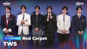 [#2024MAMA] Red Carpet with TWS (투어스) | Mnet 241122 방송