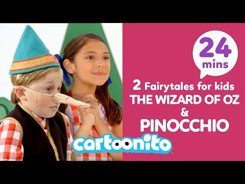 The Wizard of Oz + Pinocchio | 2 Fairytales For Kids | Cartoonito UK 🇬🇧