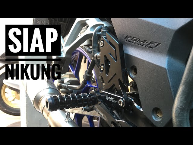 Review Footstep Underbone NUI Bikes Tipe Zeta di Honda Sonic 150R class=
