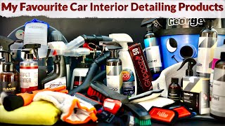 My Favourite Car Interior Detailing Products