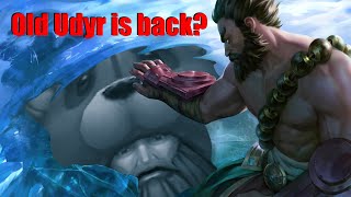 They brought back Pre-rework Udyr!