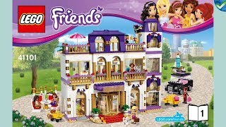 41101 Heartlake Grand Hotel LEGO® Friends Manual at the Brickmanuals Instruction Archive