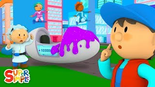 dr toodleoos time machine needs a car wash carls car wash cartoons for kids