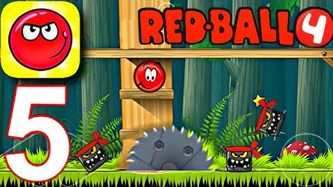 Red Ball 4 Mobile - Gameplay Walkthrough Part 5 ( levels  21-25) (iOS - Android)