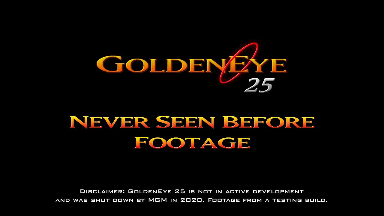 After 25 years, GoldenEye 007 gets its first modern rerelease Friday