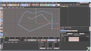 Maxon Cinema 4D R14 Tutorial | Drawing Splines