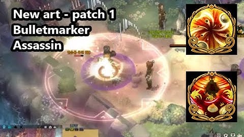 New art: bulletmarker, assassin - Tree of Savior