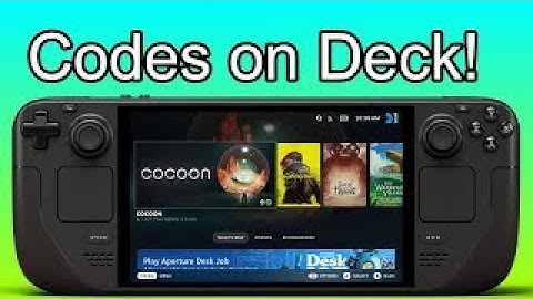 How to redeem codes on SteamDeck!