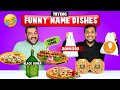 Funny Name Food Dishes Trying Challenge | Food Challenge | Viwa Food World