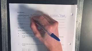 Reflections on the coordinate plane video 6