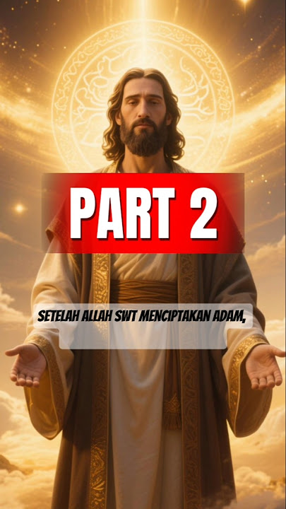 Part2 Nabi Adam & Hawa: Godaan Pertama di Surga! #ceritaislami #youtubeshorts #shorts #nabiadam