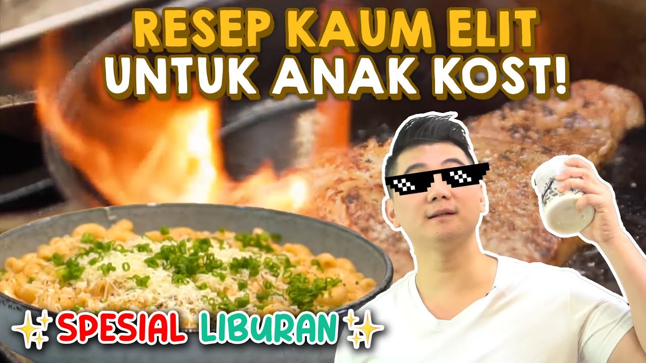 Chef Arnold Bikin Video Kompilasi Resep Menu Buat Anak Kost! Cek di Sini!