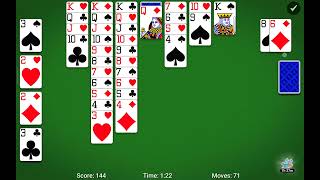 Solitaire Mobilityware Gameplay #2 (6,633 points)