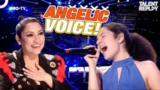 11 Year-old Carina's Magnificent Voice Leaves the Judges SPEECHLESS | Românii au talent
