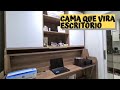 HOME OFFICE e CAMA ARTICULÁVEL/RETRÁTIL (IDEAL PARA  ESPAÇO PEQUENO!!!)